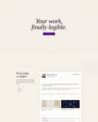 Personal CRM & Network Pre-Launch Website Template