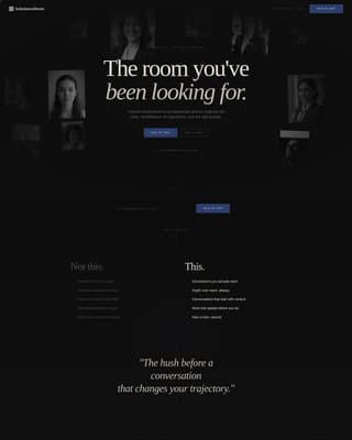 Personal CRM & Network Pre-Launch Website Template