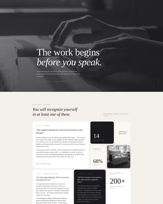 Psychologist Profile Portfolio Website Template