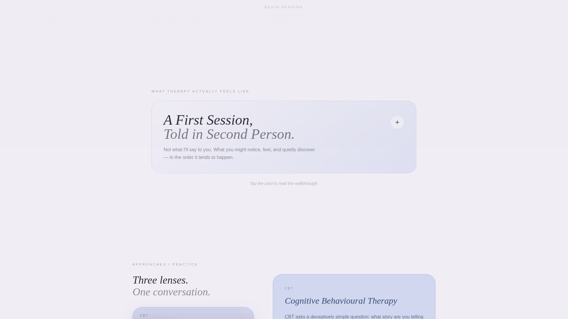 Attune - Serene Psychologist Landing Page Template