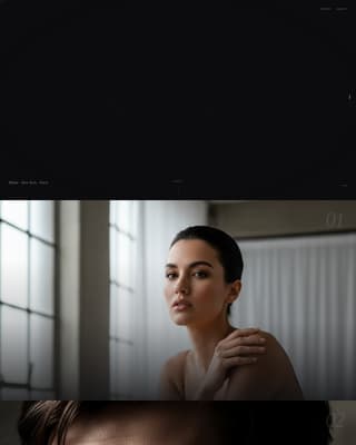 Muse - Immersive Modeling Landing Page Template