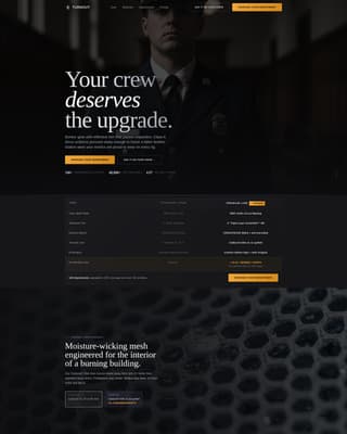 Turnout - Premium Fire EMS Landing Page Template