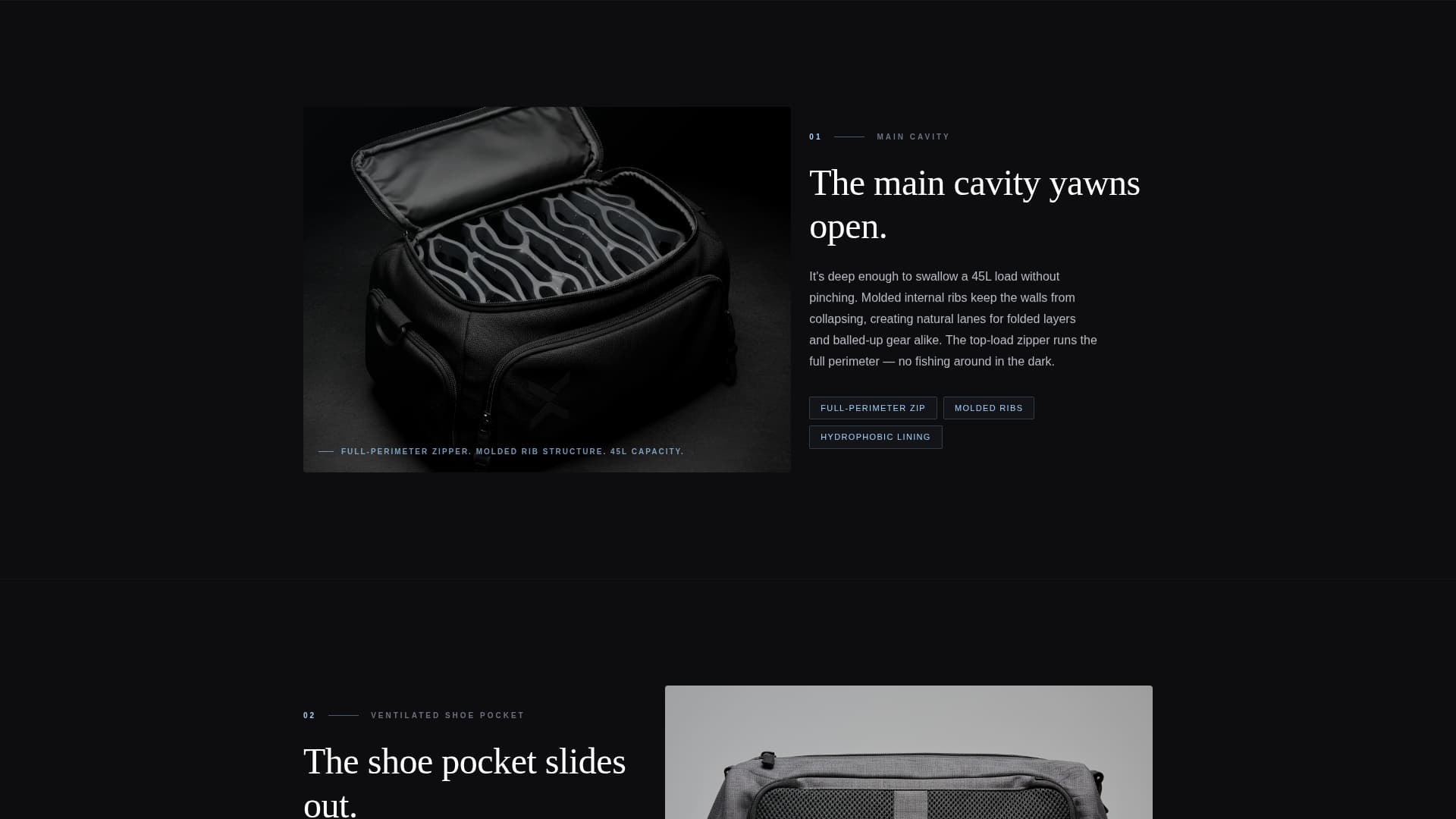 Haul - Immersive Sports Landing Page Template