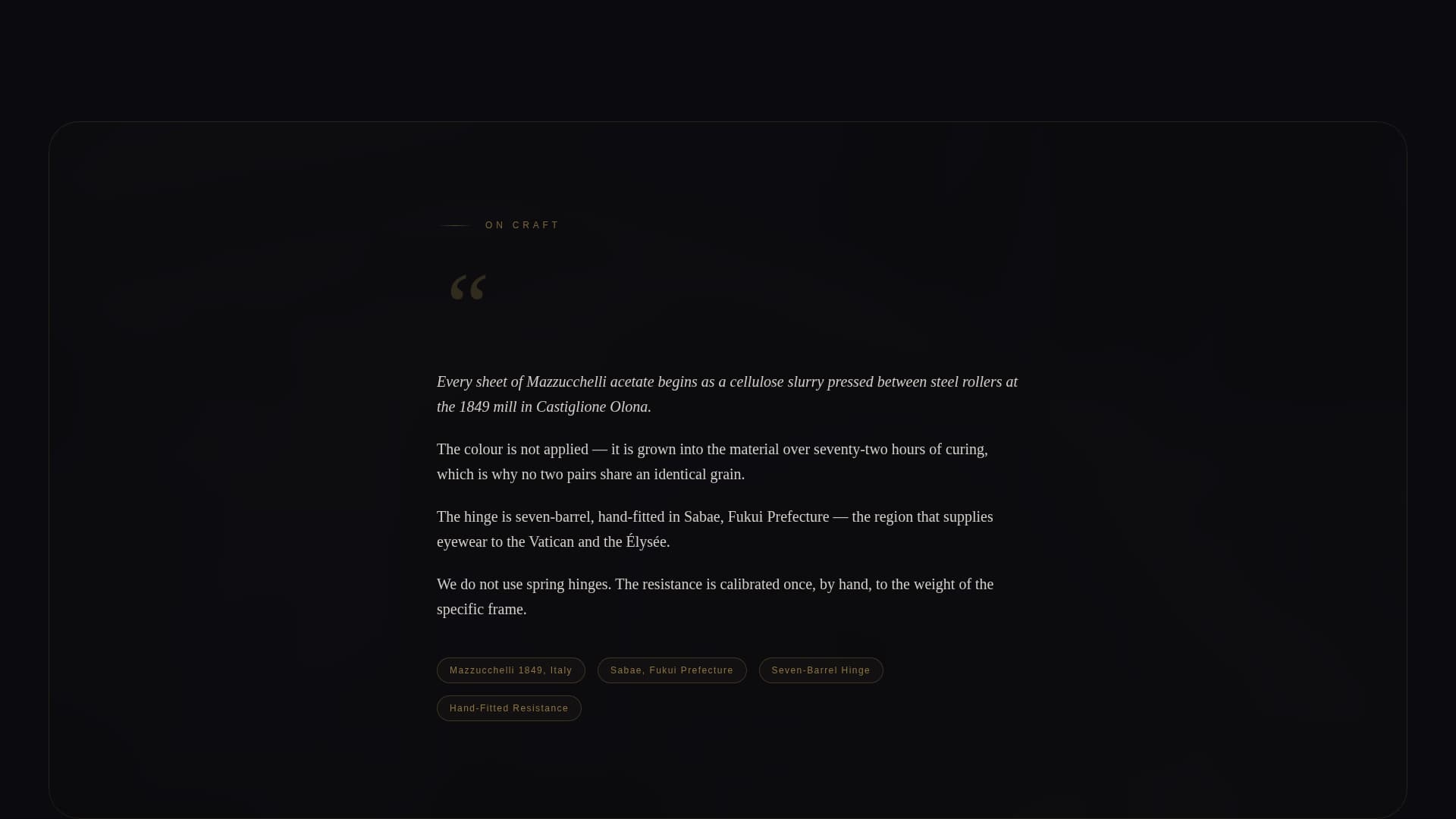 Aperu - Luxe Eyewear Landing Page Template