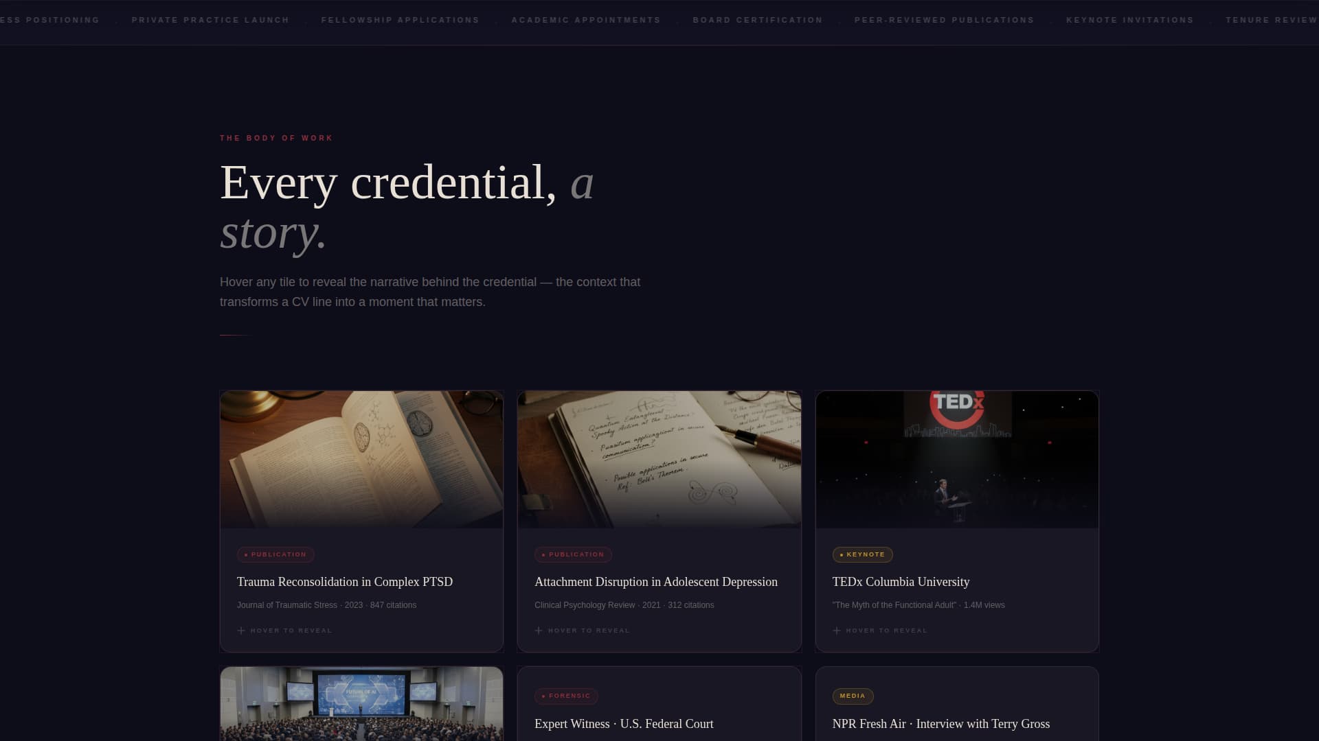 Praxis - Compelling Psychologist Landing Page Template