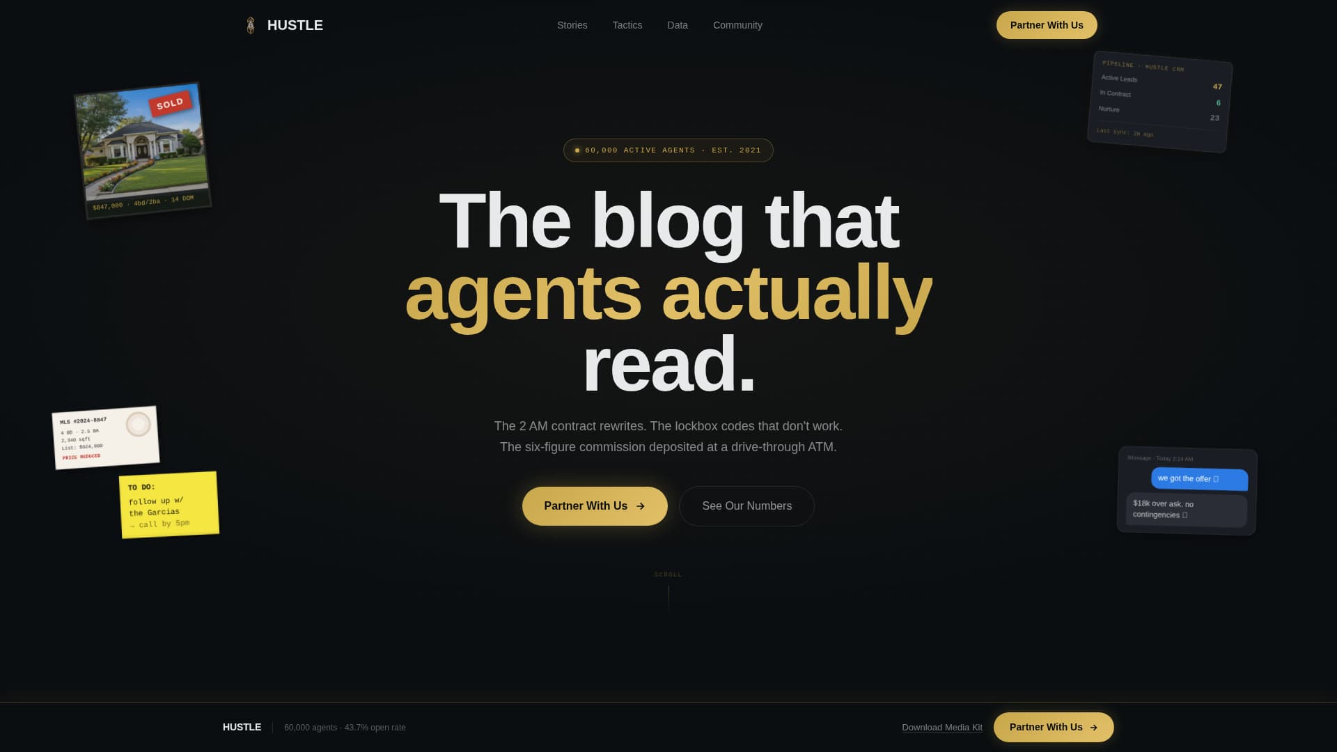 Real Estate Agent Profile Careers Website Template