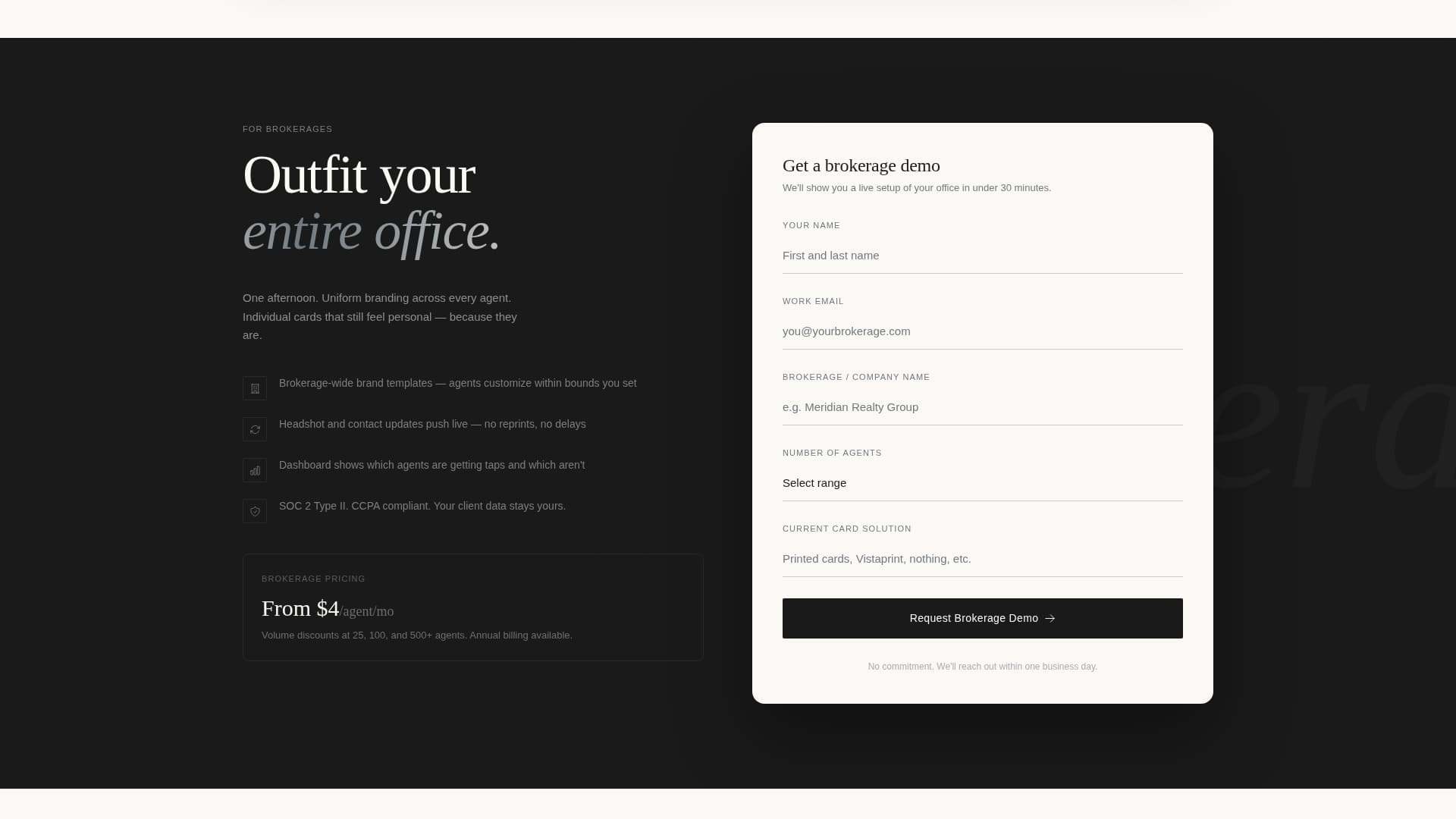 Agentcard - Polished Realestate Landing Page Template
