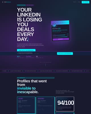 Real Estate Agent Profile Professional Website Template