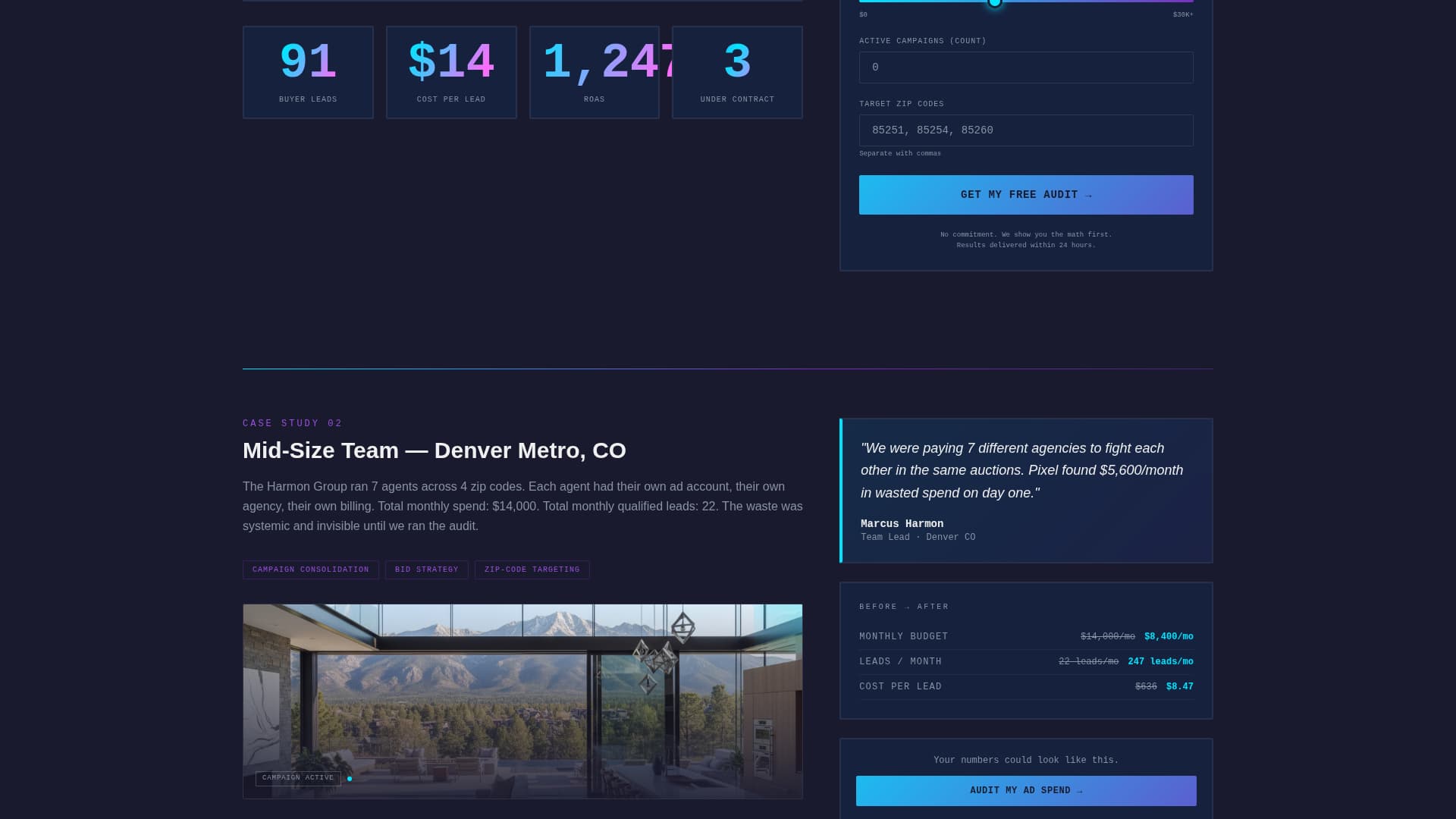 Real Estate Marketing & Agency Portfolio Website Template