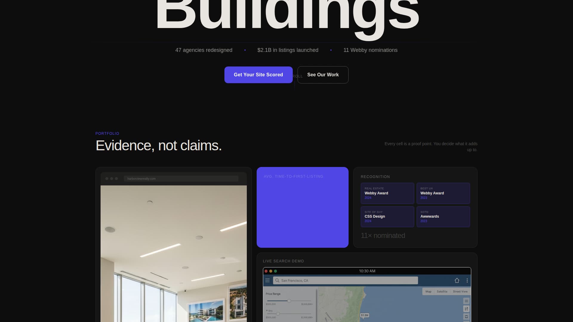 Listing - Bold Realestate Landing Page Template