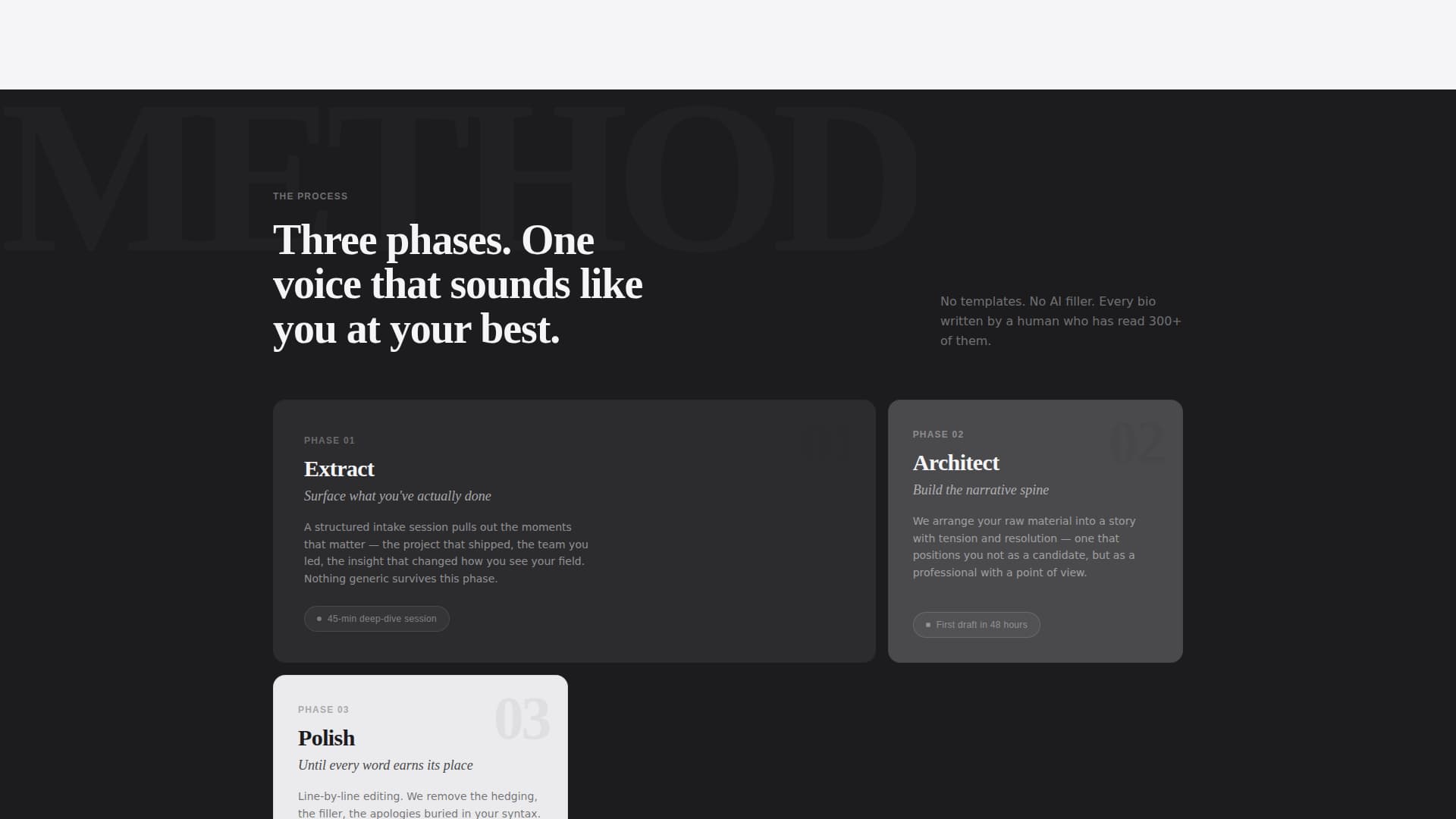 Folio - Polished Graduate Landing Page Template