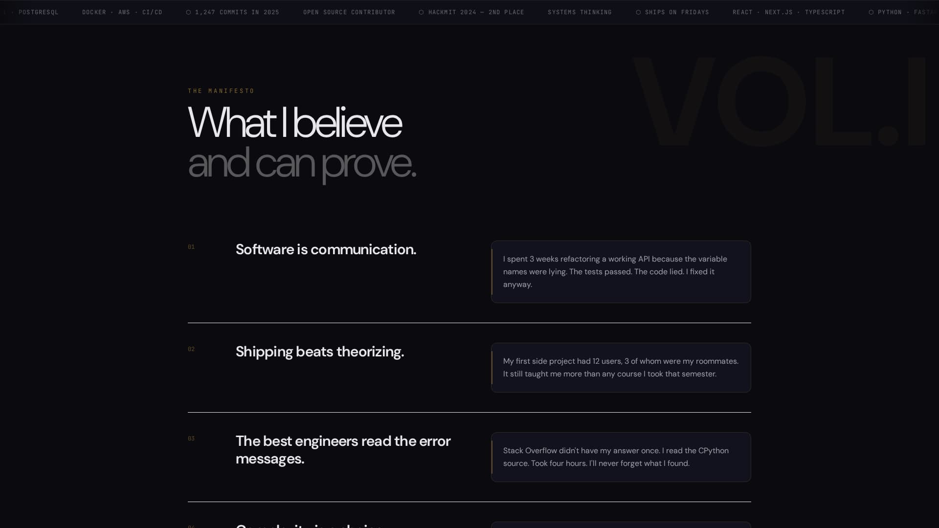 Thesis - Immersive Graduate Landing Page Template