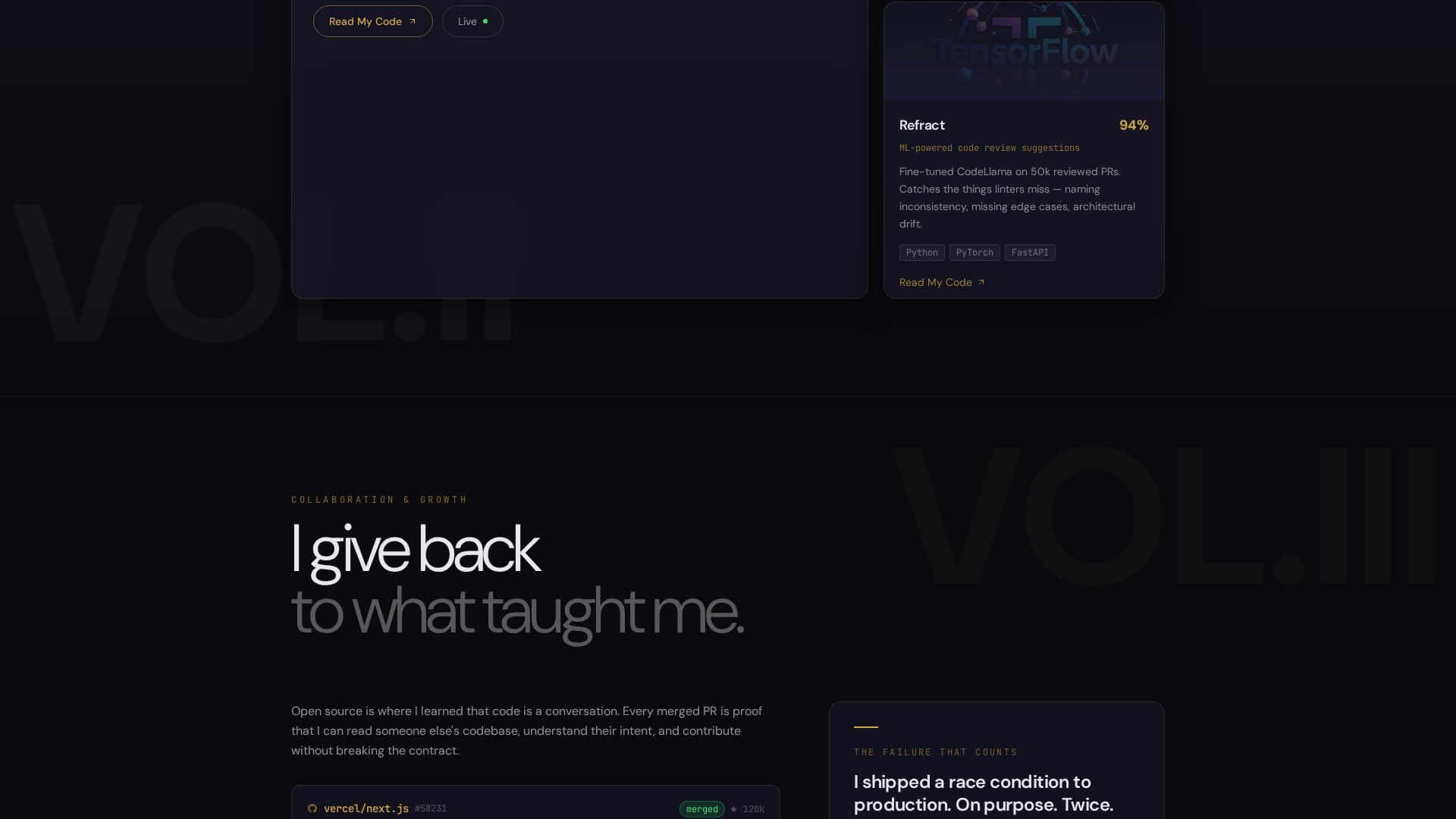 Thesis - Immersive Graduate Landing Page Template