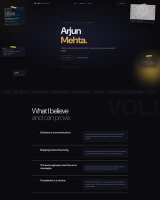 Thesis - Immersive Graduate Landing Page Template