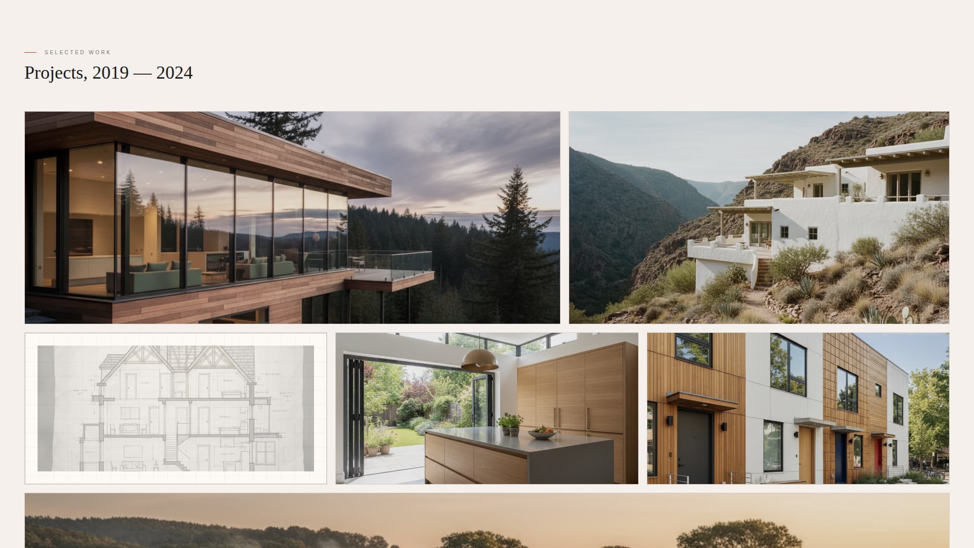 Drafthouse - Elegant Architect Landing Page Template