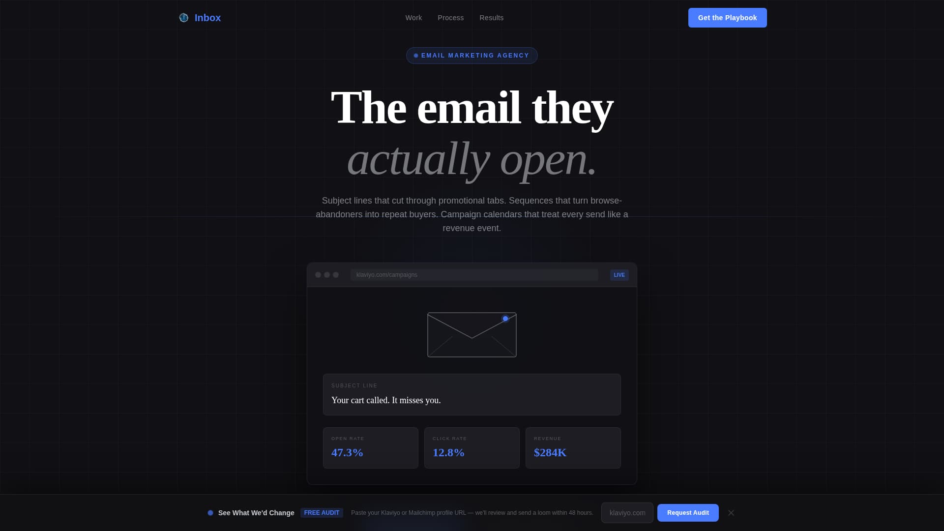 Inbox - Highconverting Emailmarketing Landing Page Template