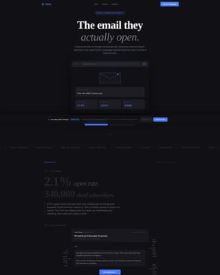 Inbox - Highconverting Emailmarketing Landing Page Template