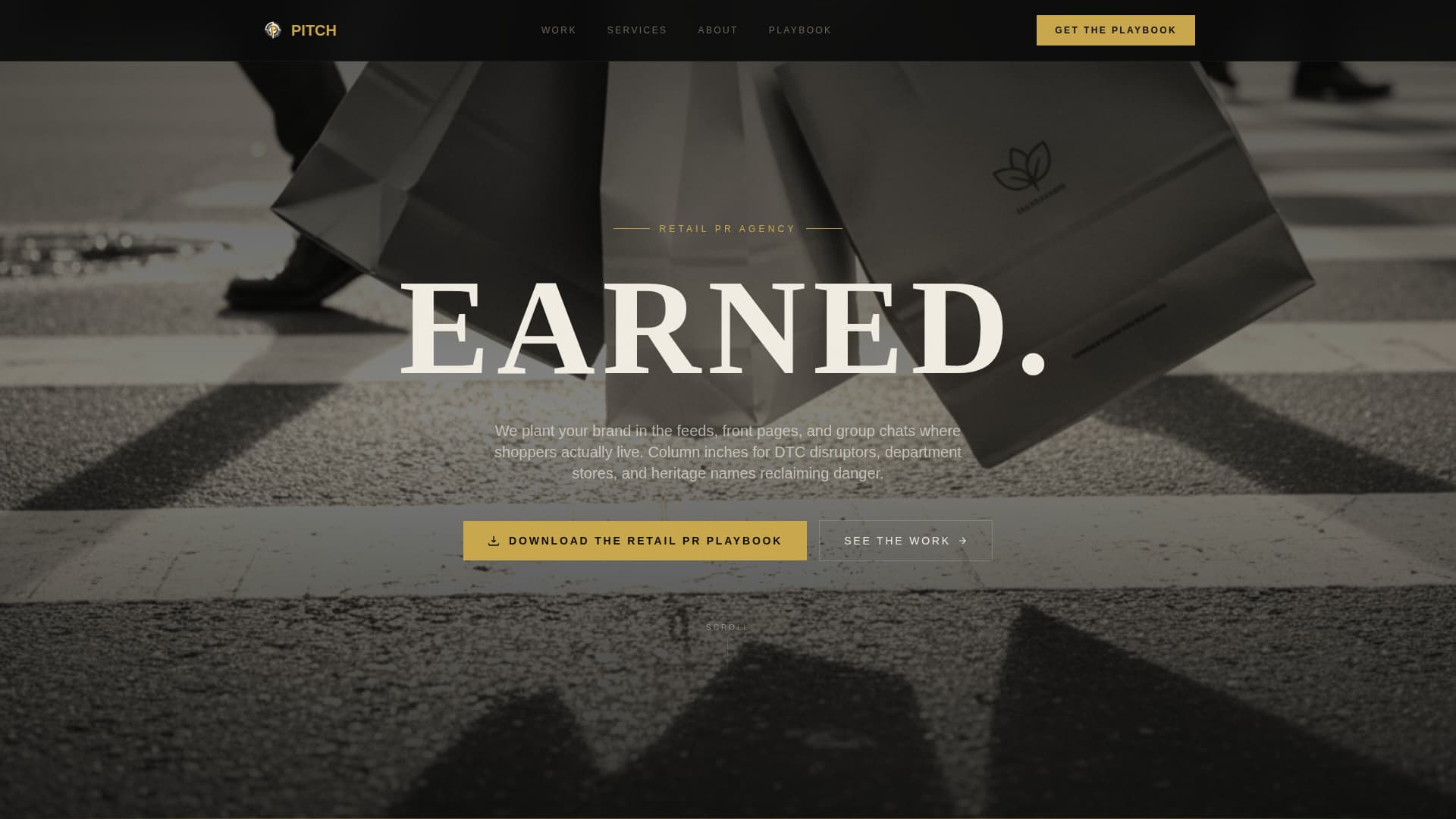 Retail Marketing & Agency Portfolio Website Template