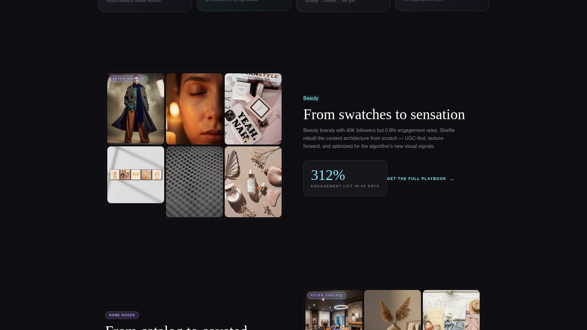 Shelfie - Scrollstopping Retail Landing Page Template