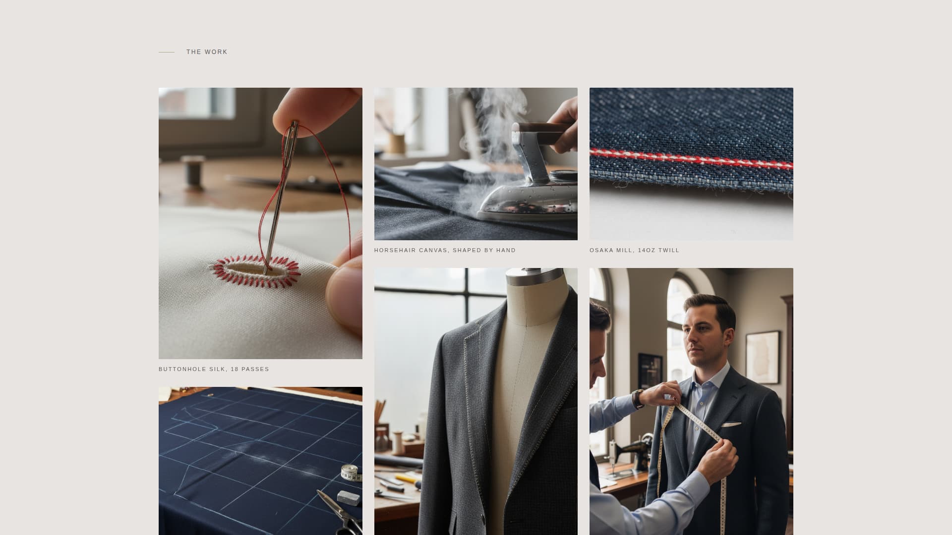 Drape - Exquisite Menswear Landing Page Template
