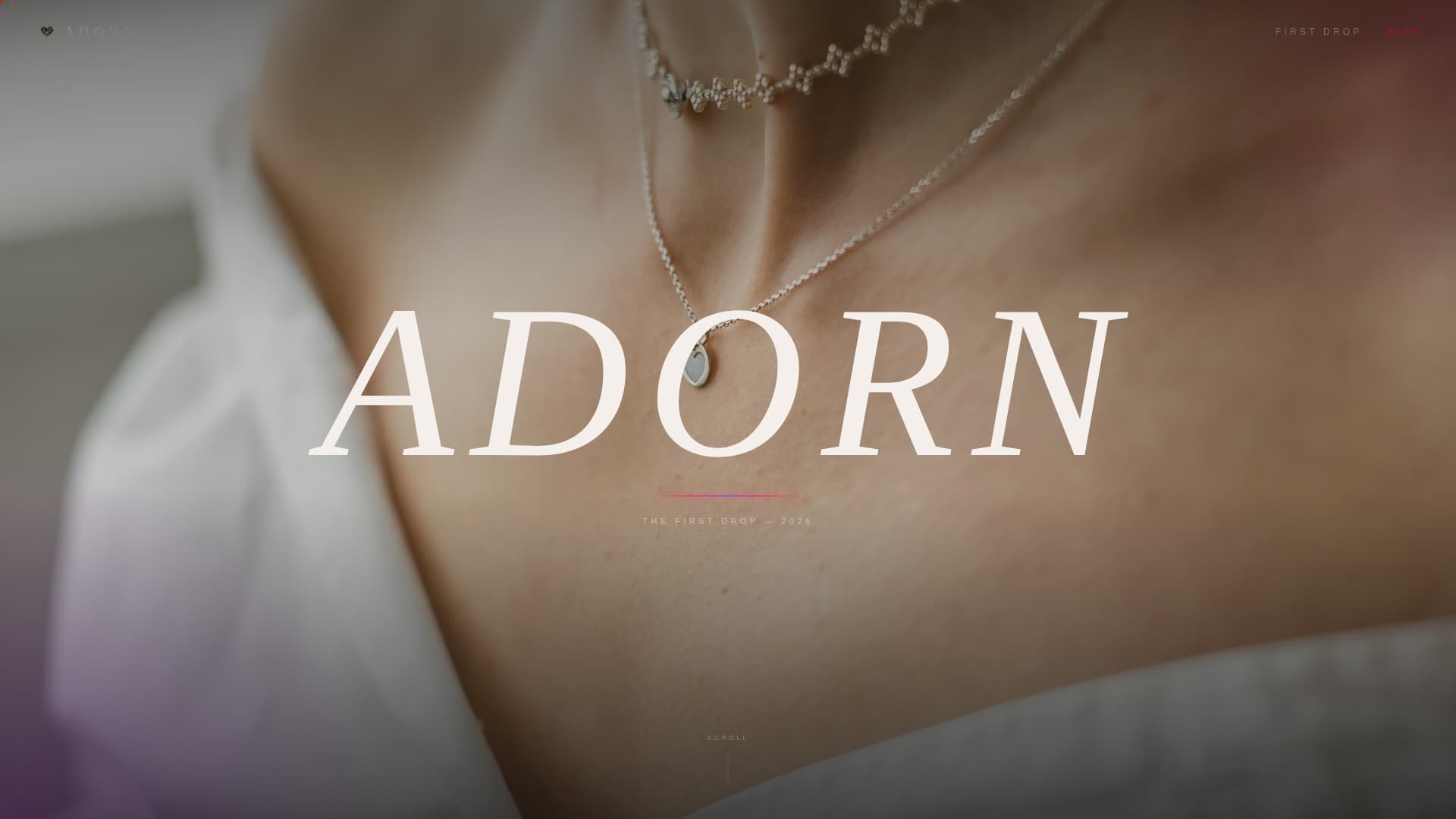 Adorn - Bold Jewelry Landing Page Template