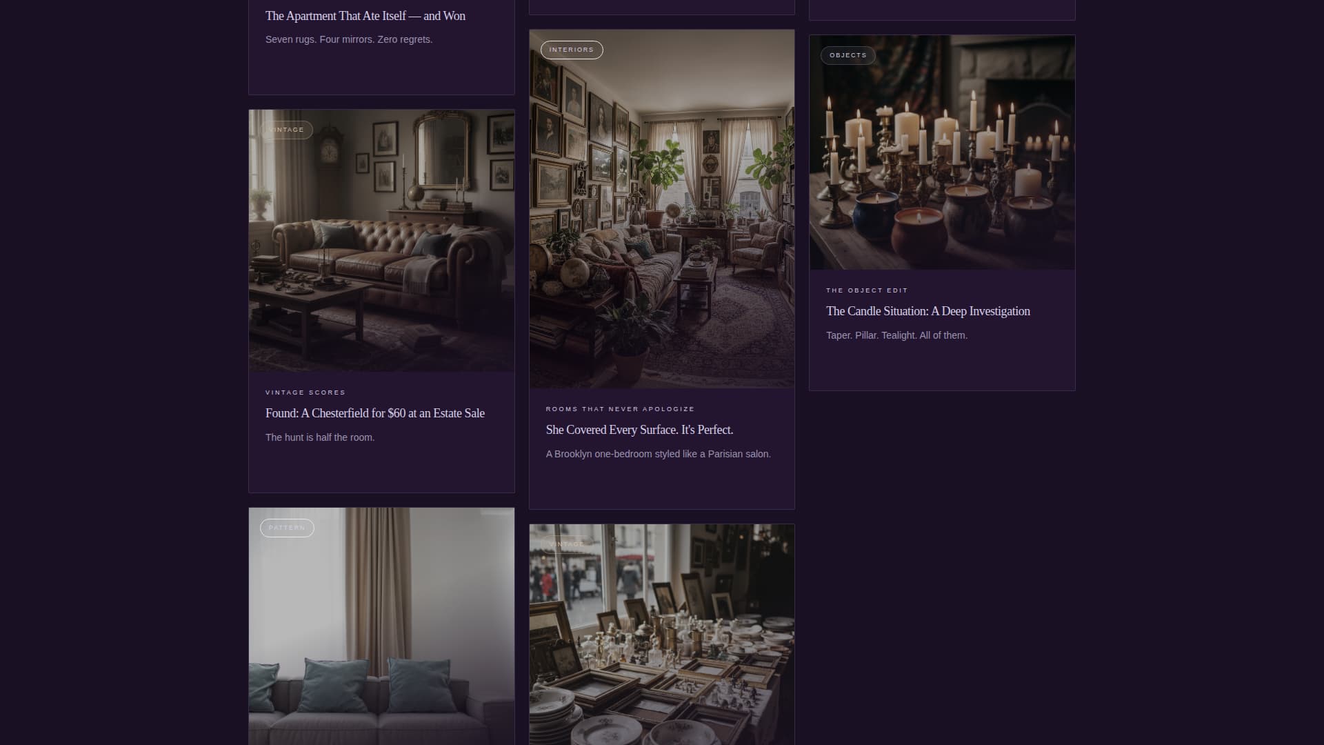 Maximal - Immersive Lifestyle Landing Page Template