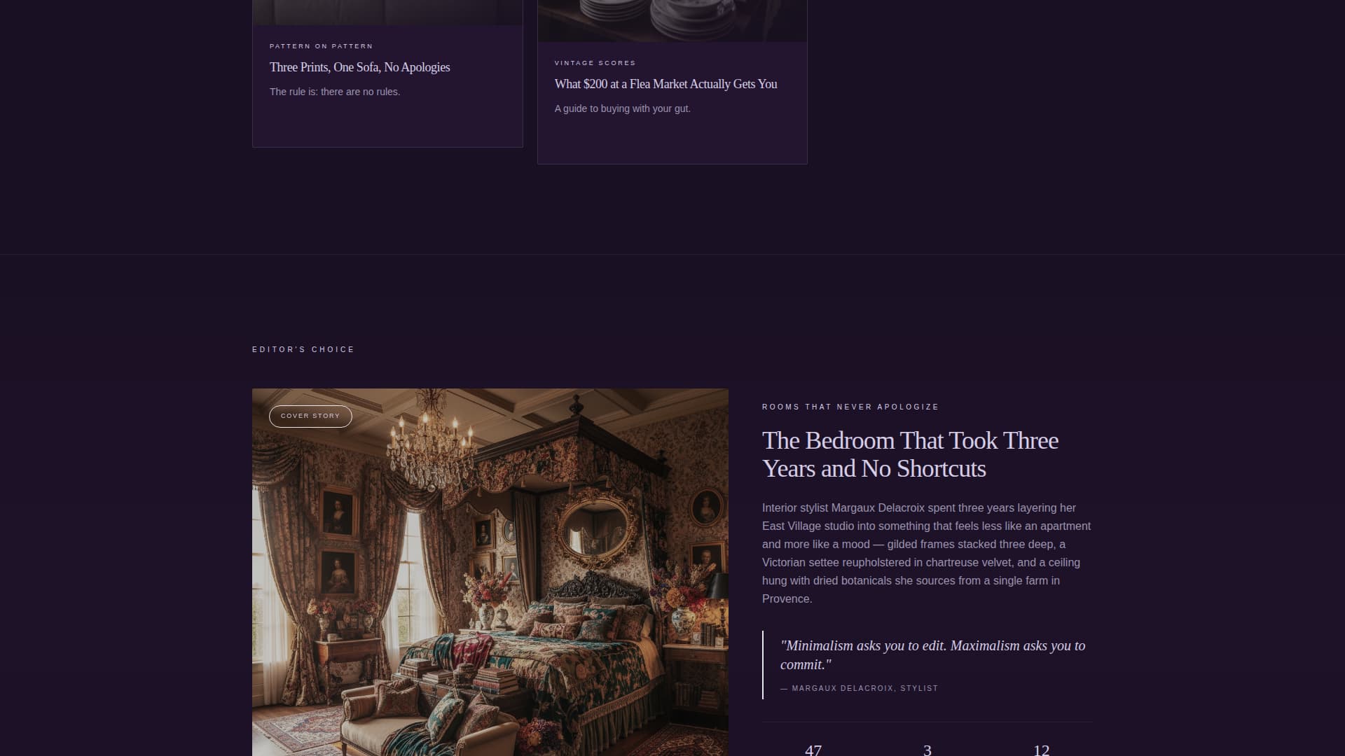 Maximal - Immersive Lifestyle Landing Page Template