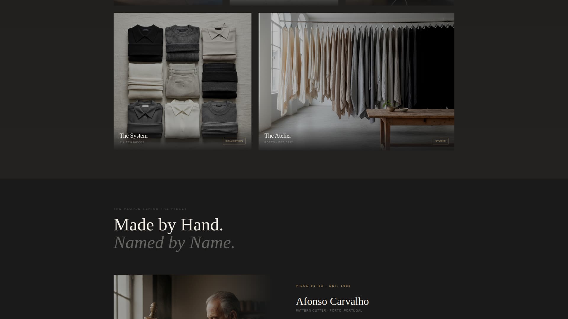 Capsule - Minimalist Clothing Landing Page Template
