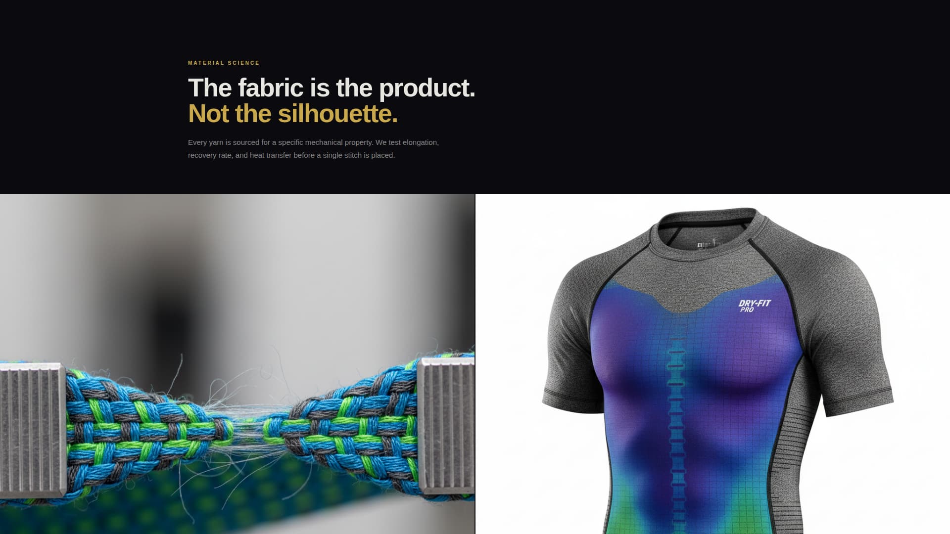 Drop - Obsidian Performance Landing Page Template