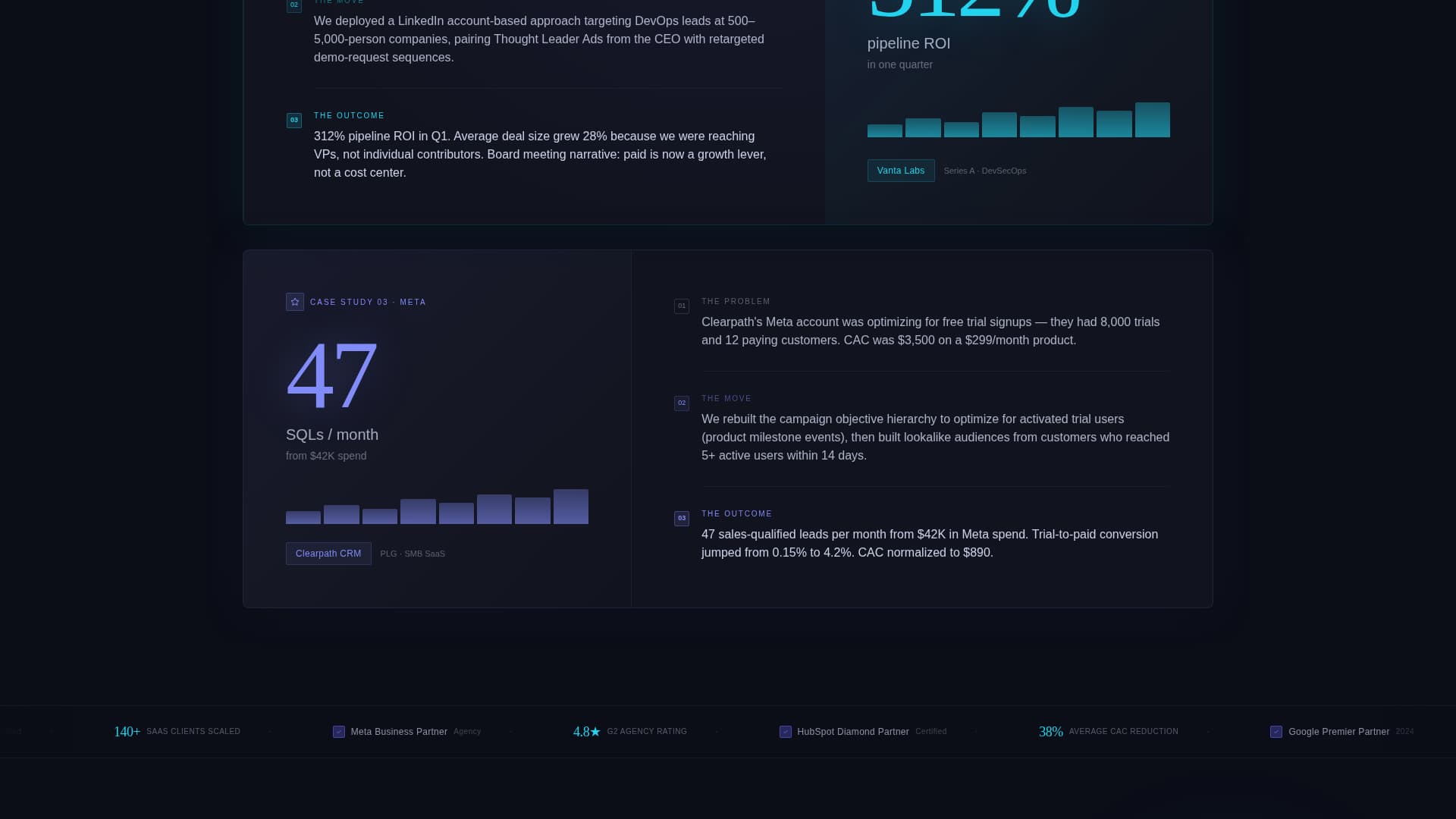 Pipeline - High-Converting SaaS PPC Landing Page Template