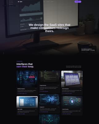Atelier - Pixelperfect SAAS Landing Page Template
