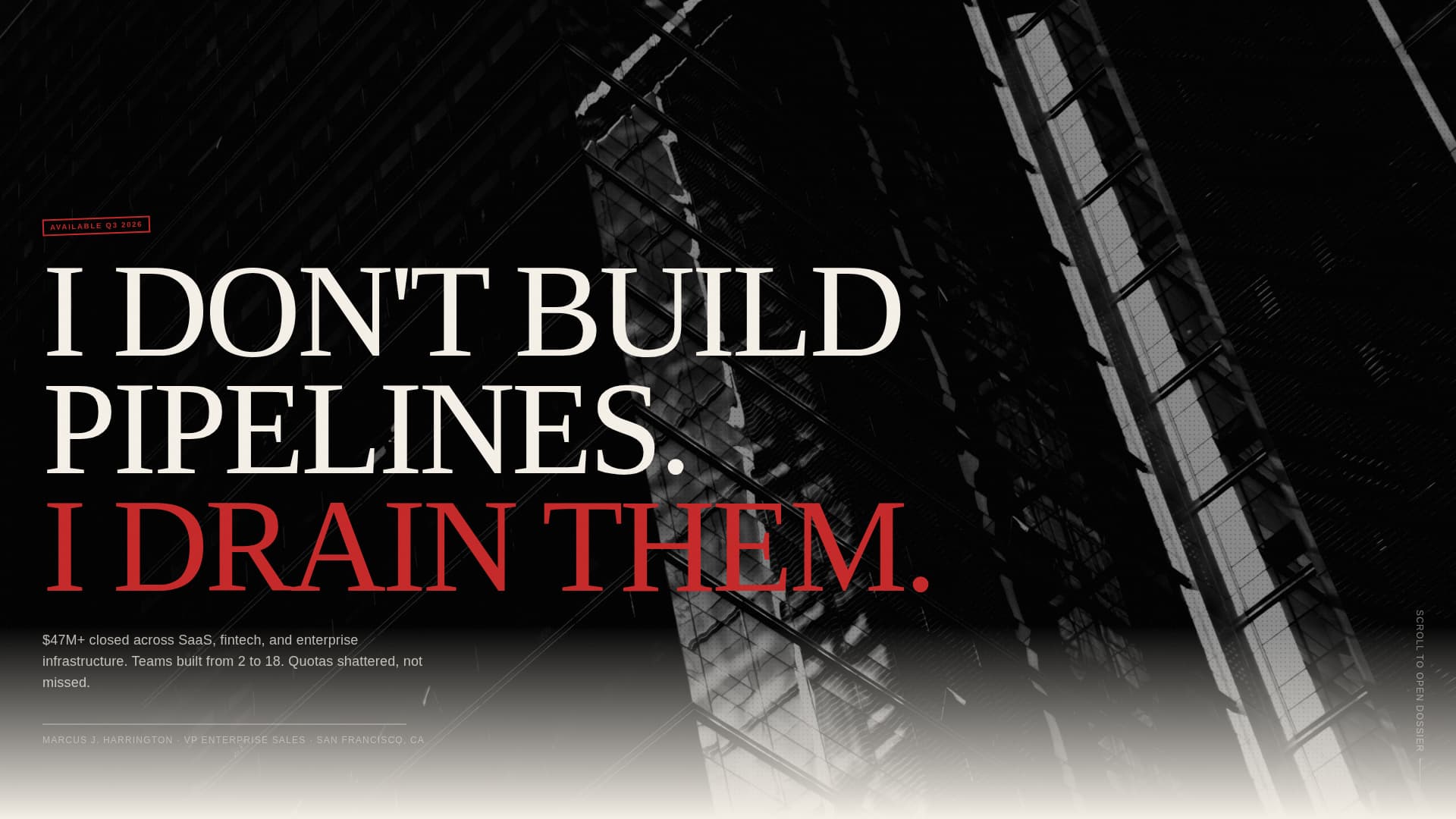 Close - Highimpact Salesexecutive Landing Page Template
