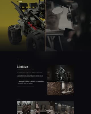 Sculptor Portfolio Specialist Portfolio Website Template