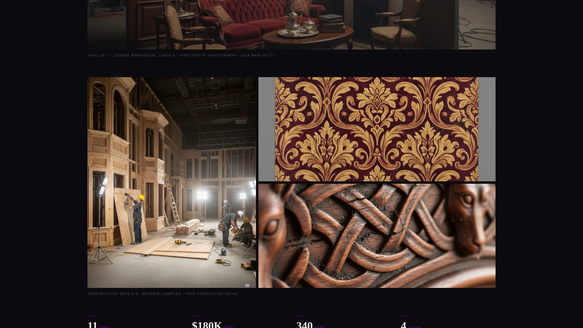 Soundstage - Electric Portfolio Landing Page Template