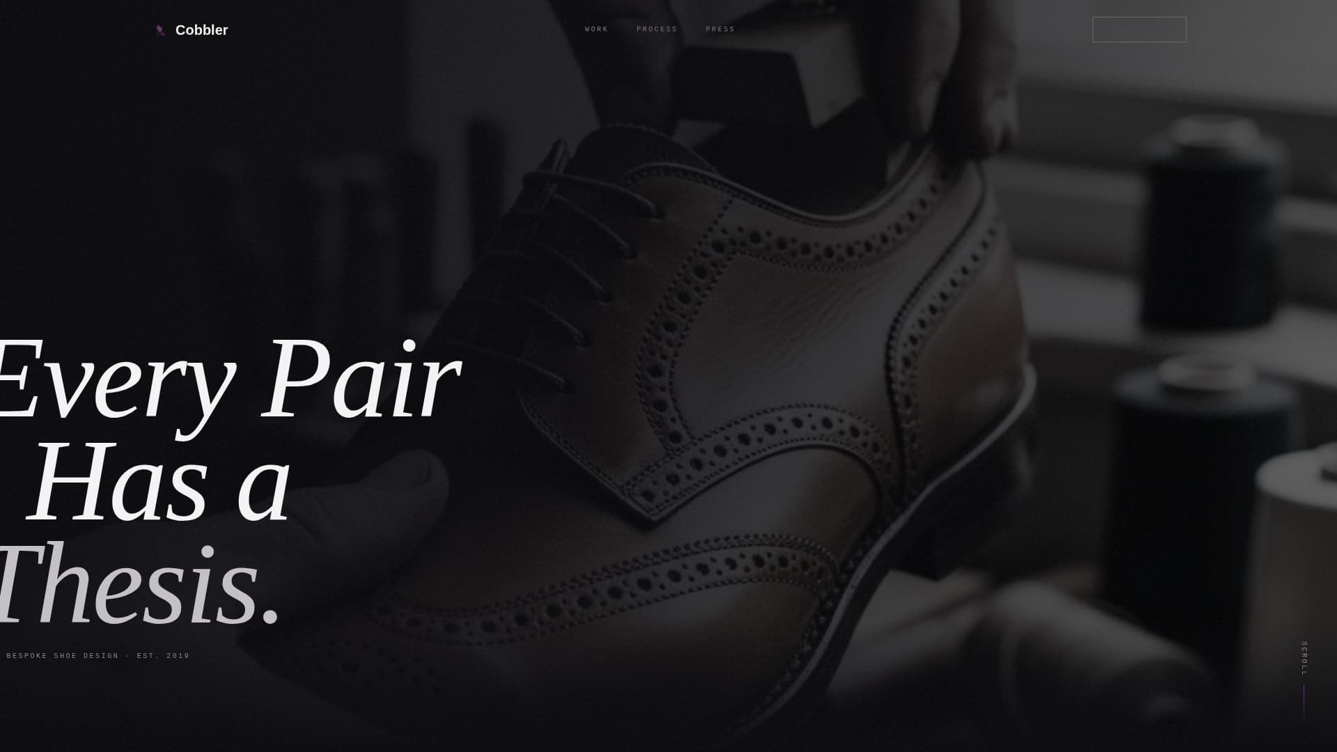 Shoe - Premium Designer Landing Page Template