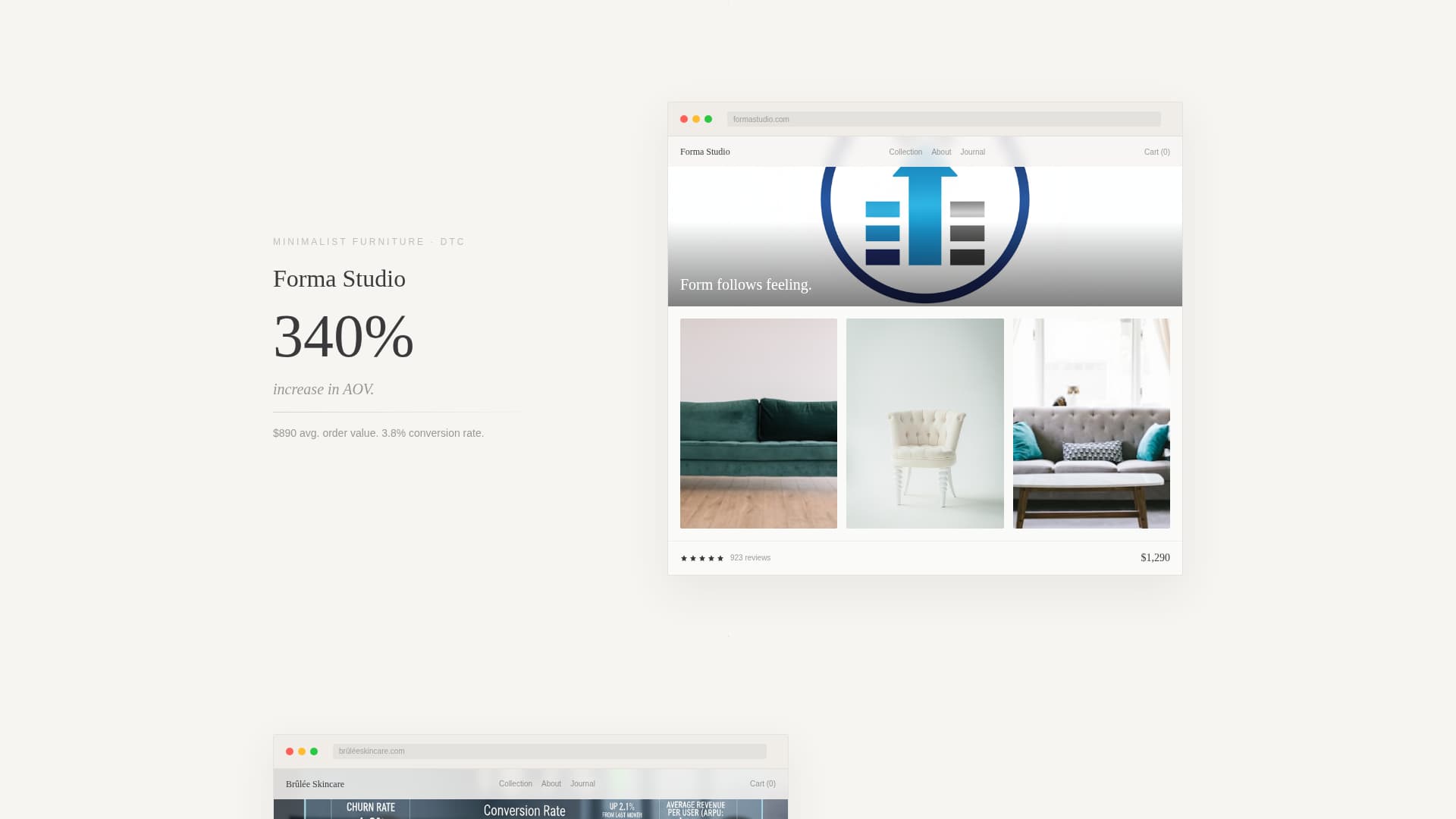 Storefront - Bespoke Shopify Landing Page Template