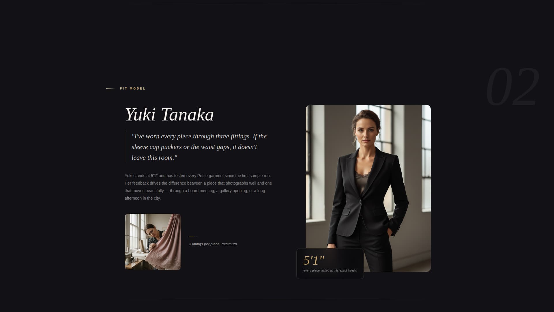 Petite - Luxe Inclusive Landing Page Template