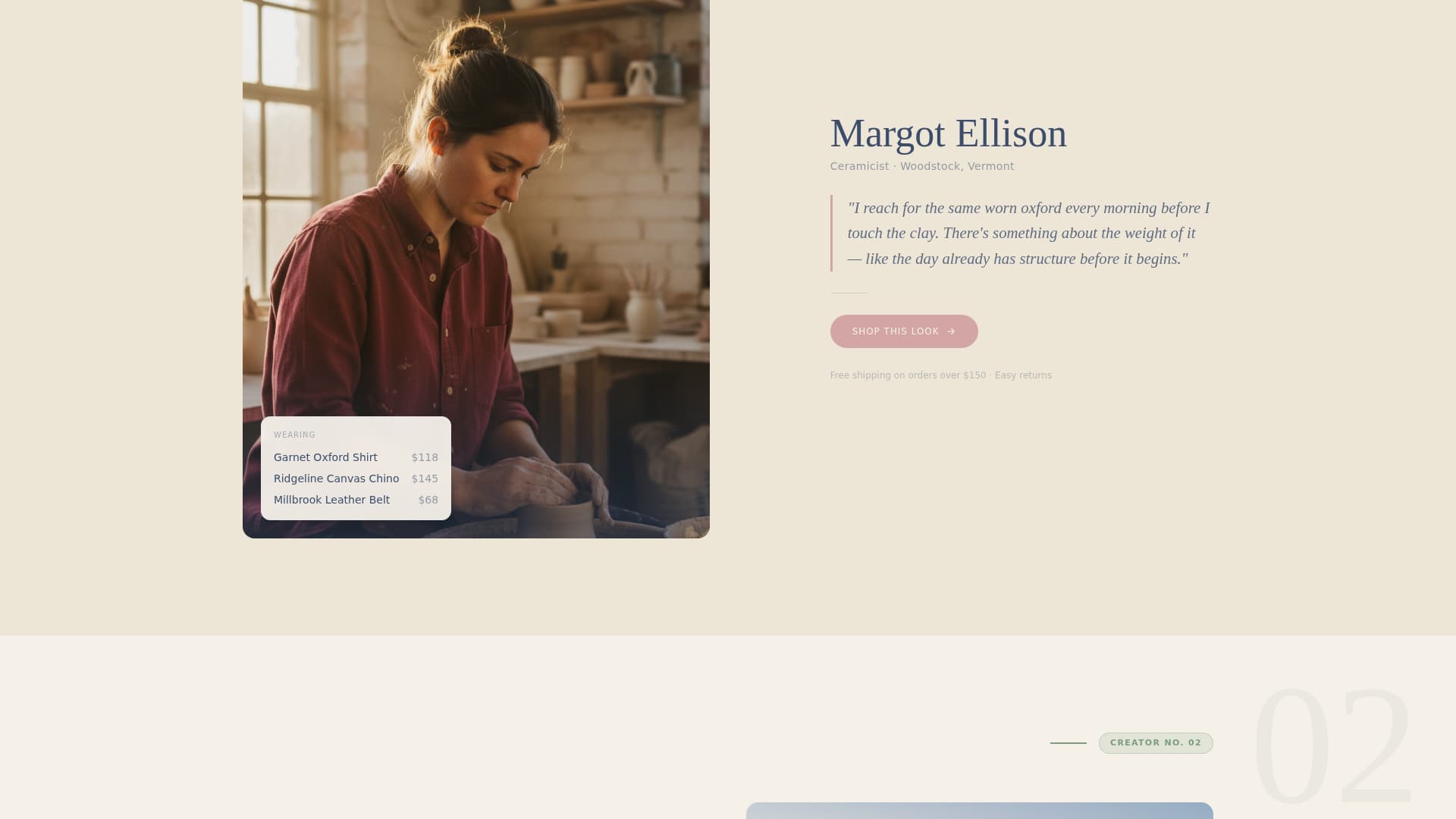 Regatta - Timeless Preppy Landing Page Template