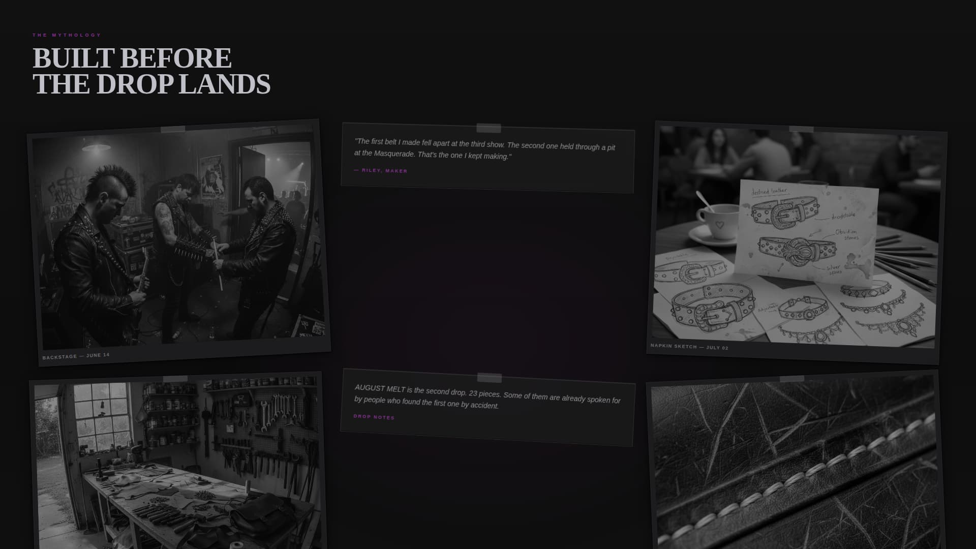 Spike - Electric Punkaccessories Landing Page Template