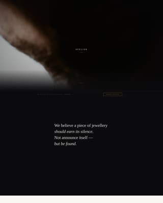 Atelier - Exquisite Jewelry Landing Page Template