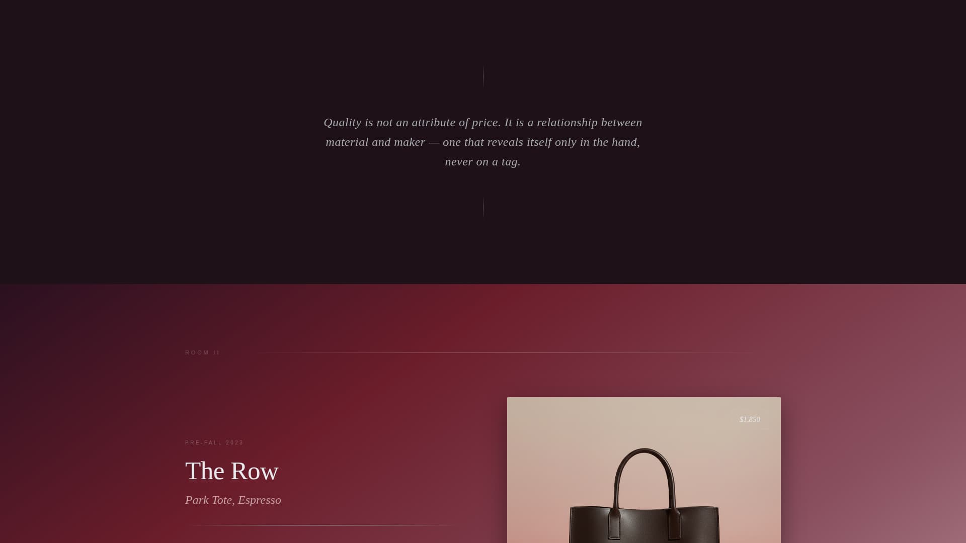 Consign - Refined Resale Landing Page Template