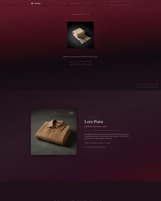 Consign - Refined Resale Landing Page Template