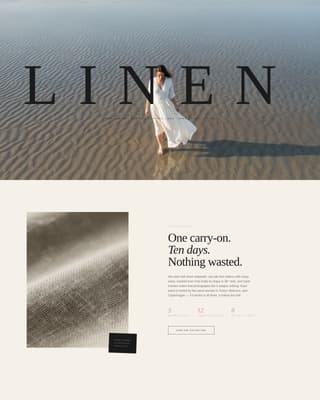 Swimwear & Beachwear Blog Website Template