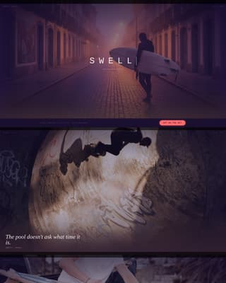 Streetwear & Urban Brand Pre-Launch Website Template