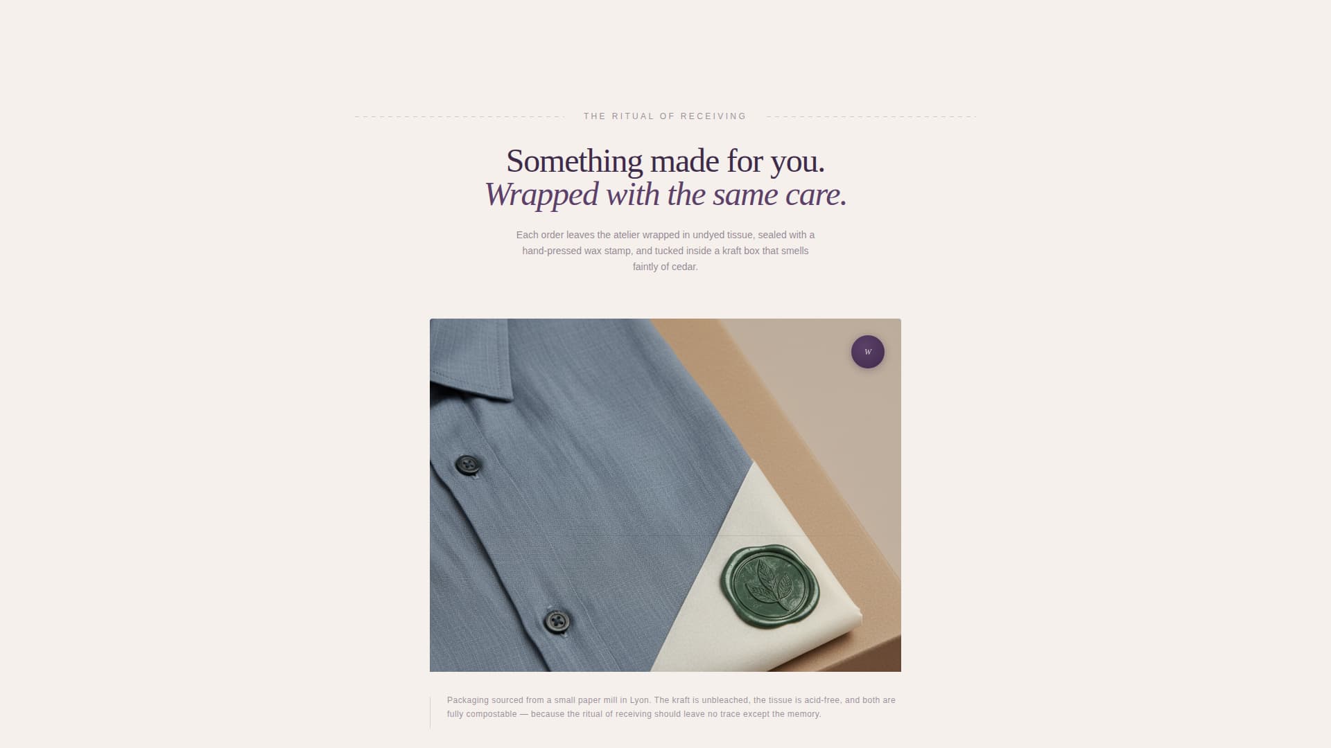 Sustainable & Ethical Fashion Professional Website Template