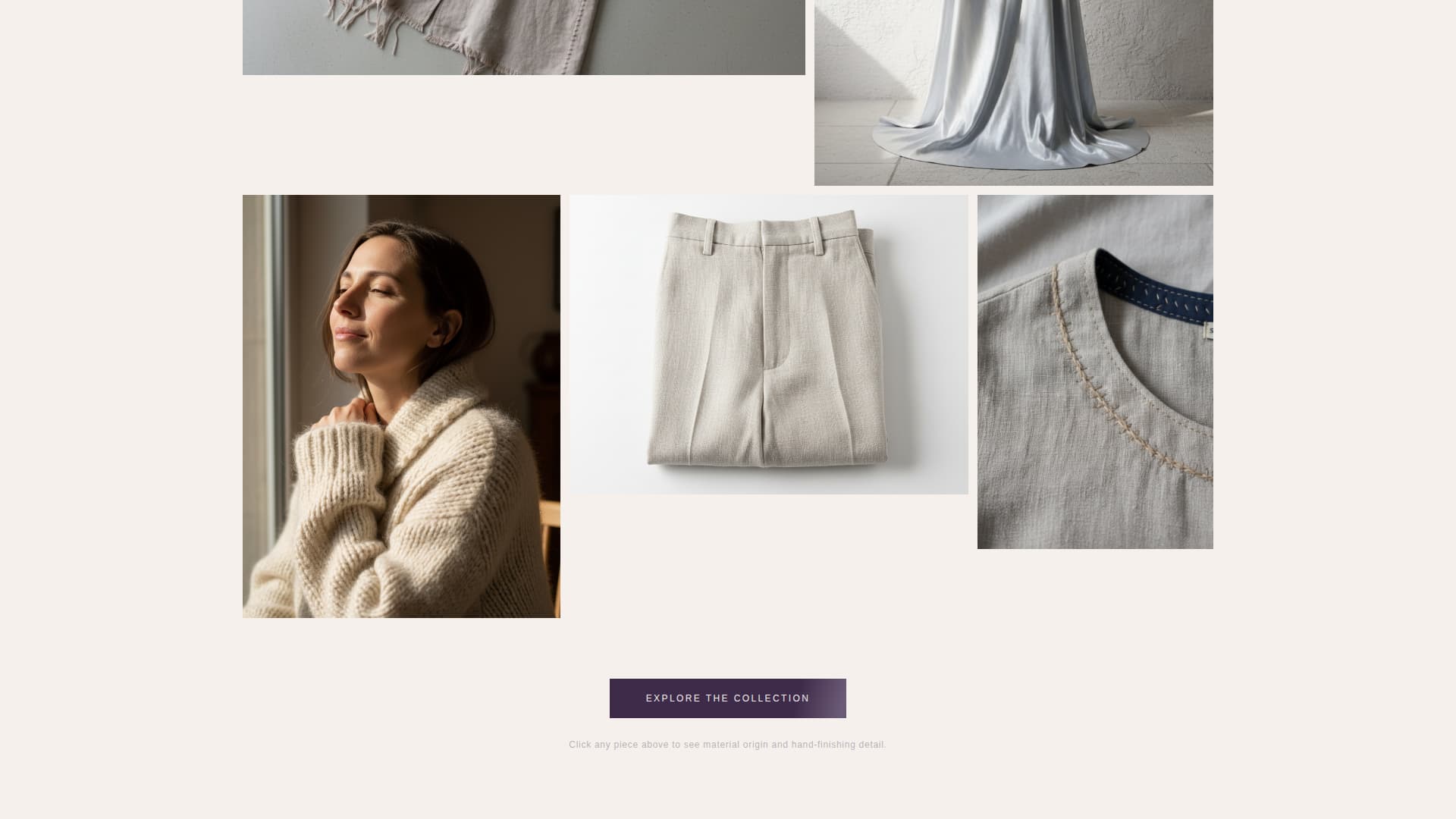Sustainable & Ethical Fashion Professional Website Template