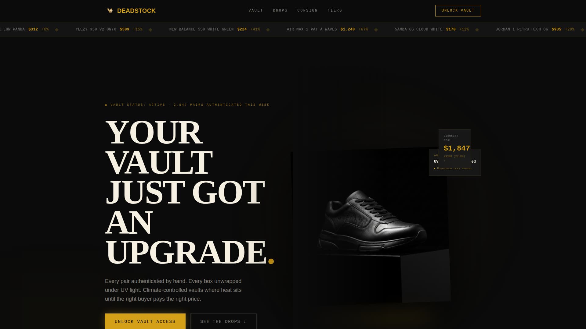 Fashion Rental & Resale Professional Website Template