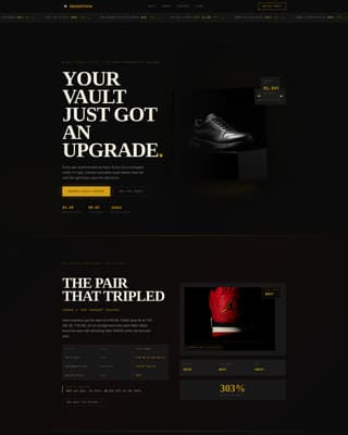 Fashion Rental & Resale Professional Website Template