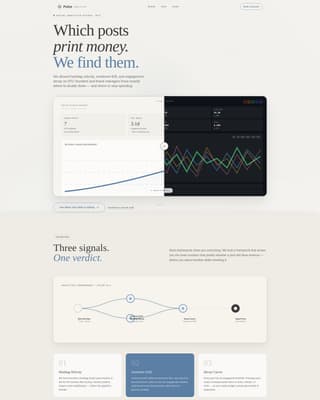 Pulse - Insightful Analytics Landing Page Template