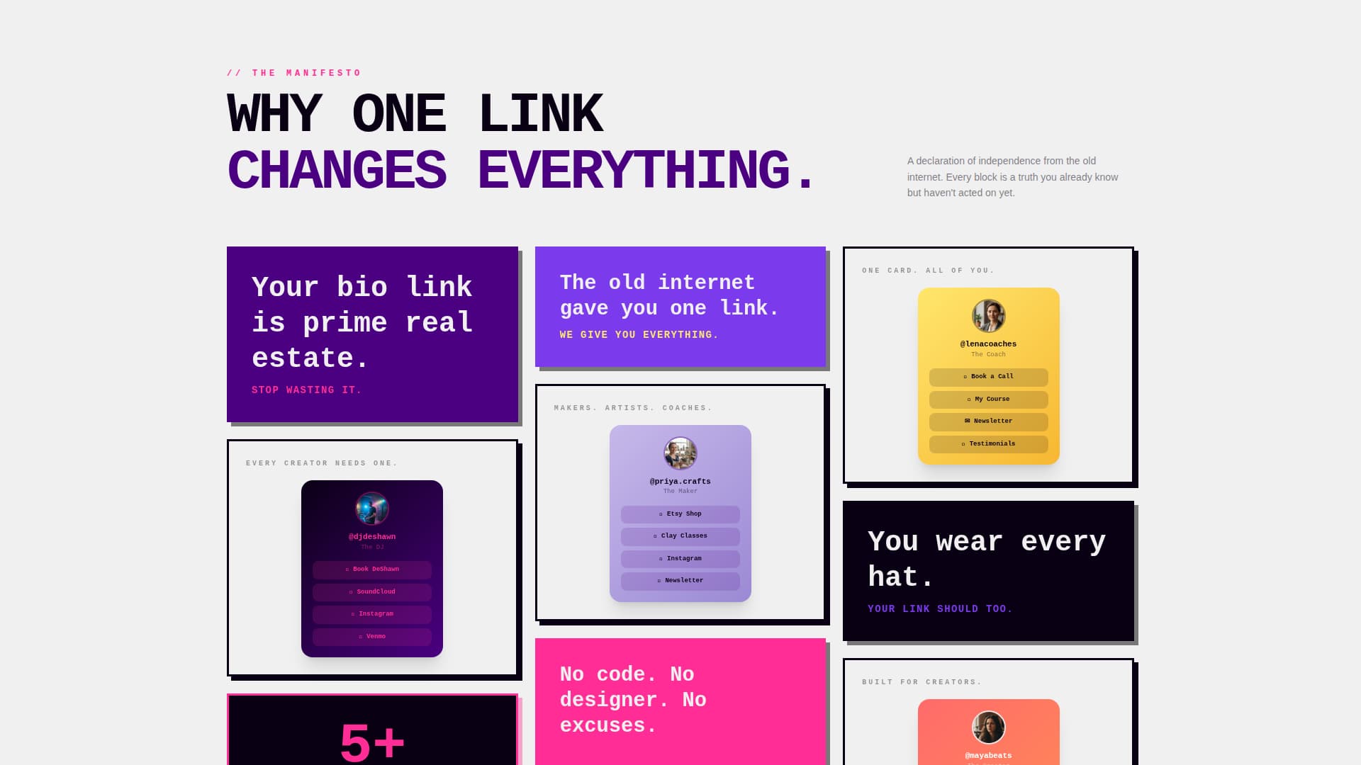 Digital Business Card Specialist Professional Website Template